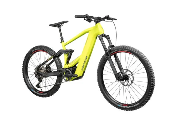 Gepida Asgard Fully összteleszkópos MTB e-bike oldalnézet