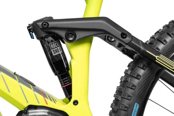 Gepida Asgard Fully összteleszkópos MTB e-bike hátsó rugóstagja