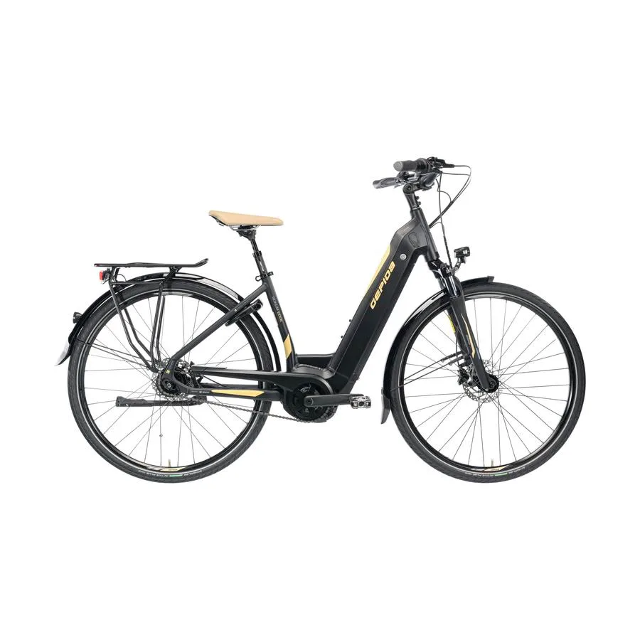 Gepida BONUM EDGE NEXUS 8C elektromos városi kerékpár Coaster fékkel és 28" kerekekkel