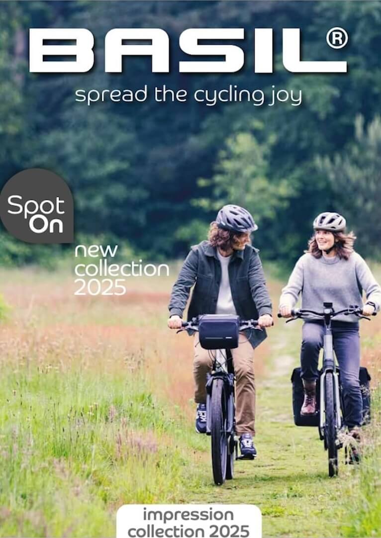 Basil kerékpár táskák és kiegészítők 2025 katalógus Budapest