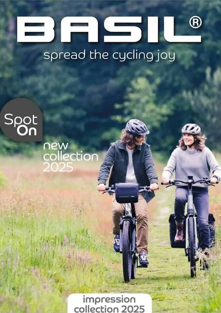 Basil kerékpár táskák és kiegészítők 2025 katalógus Budapest